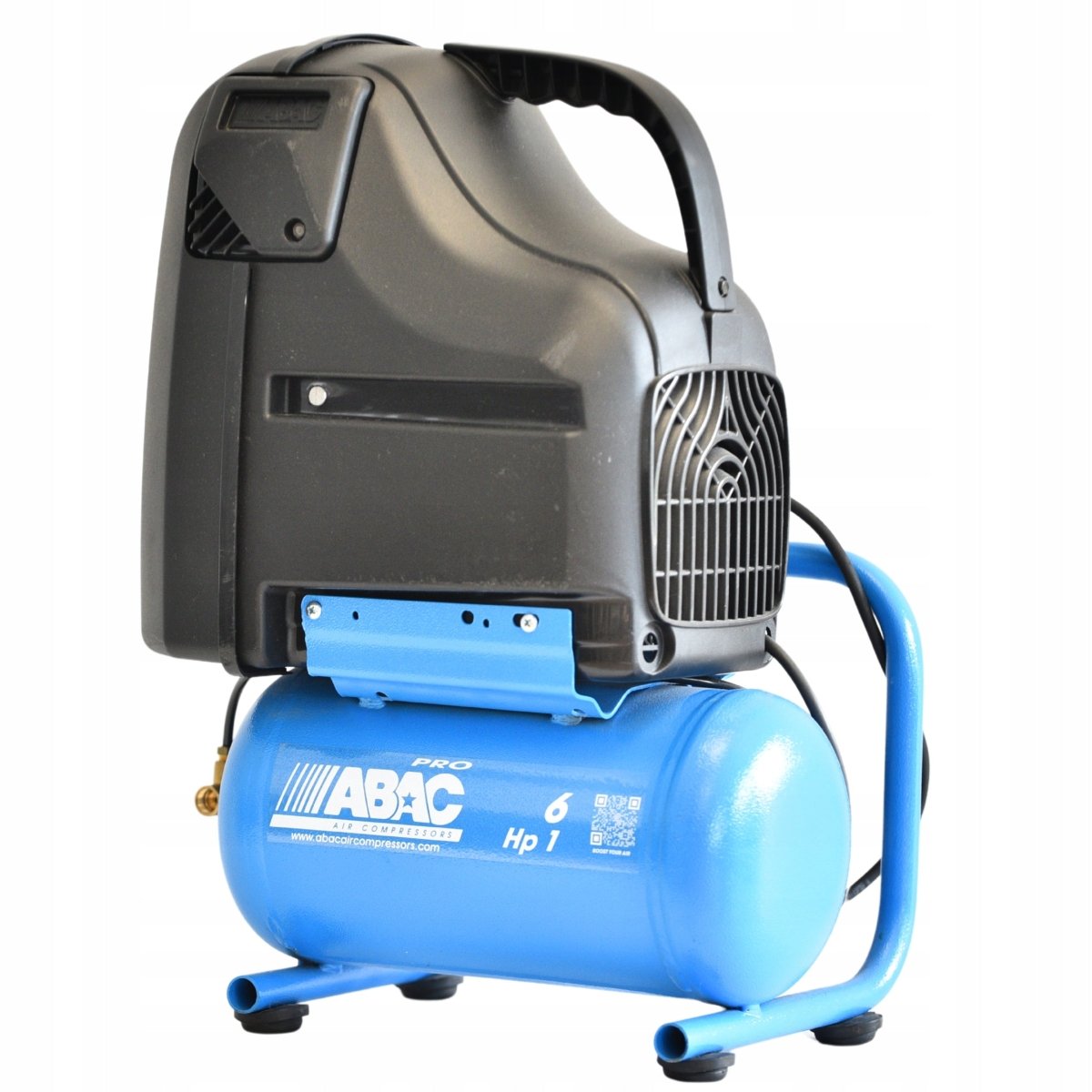 Kompresor bezolejowy 6 L 8 bar 150L/min ABAC START SILENT O10P Włoski - Sklep Czemar