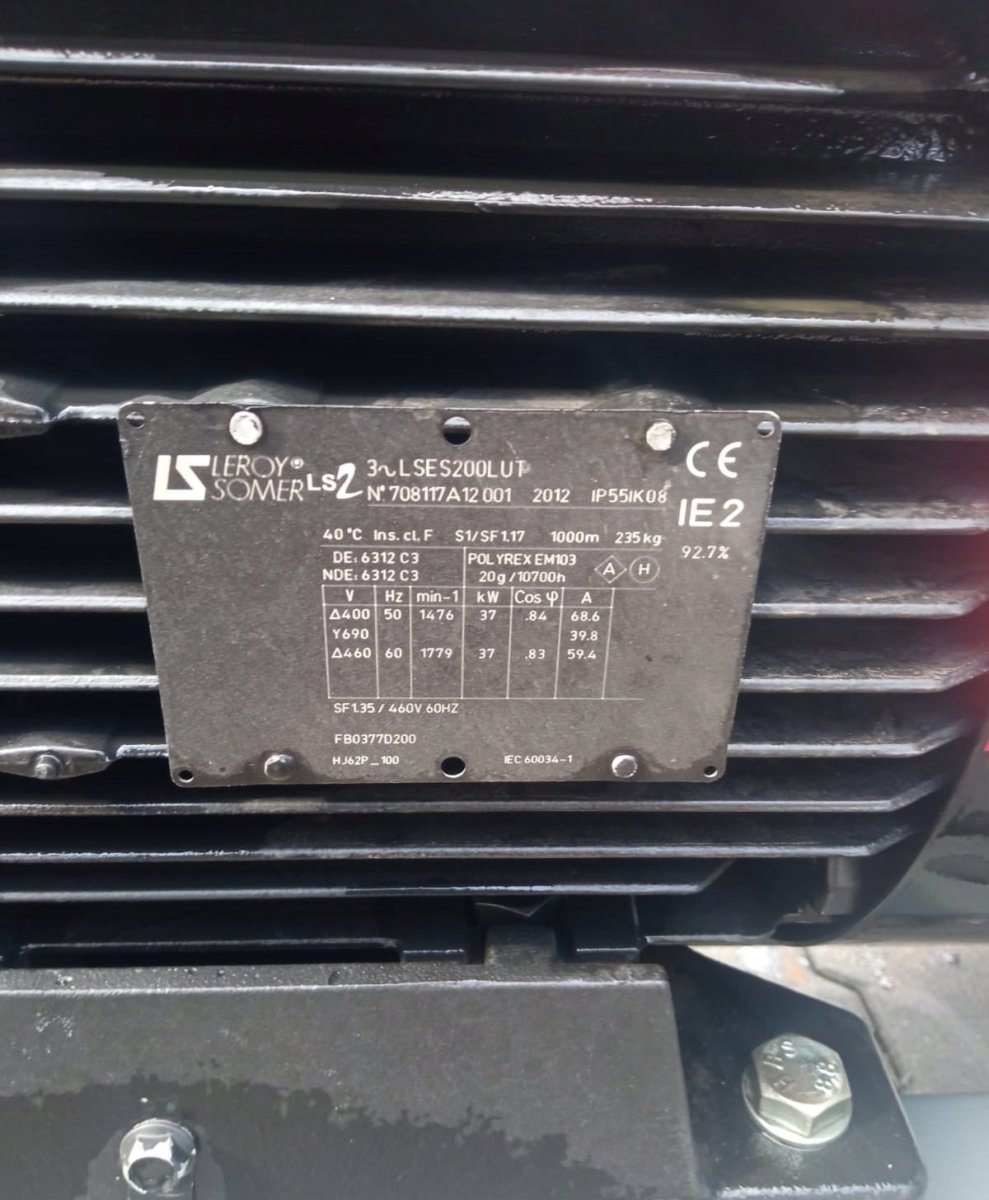 kompresor łopatkowy 37 kW - Sklep Czemar