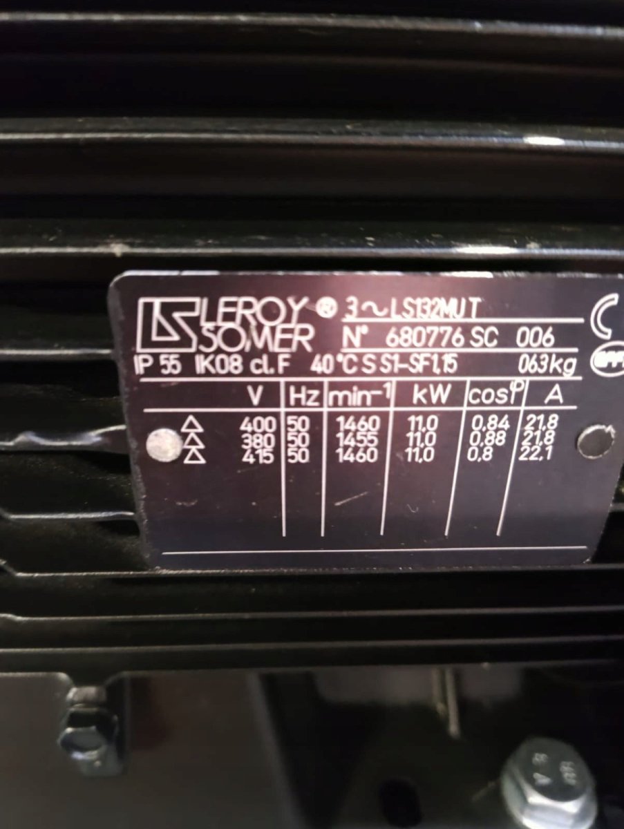 kompresor łopatkowy 11 kW - Sklep Czemar