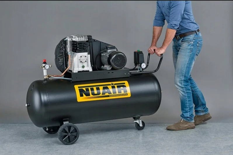 kompresor olejowy nuair 100l 3kw 10bar 400v - Sklep Czemar