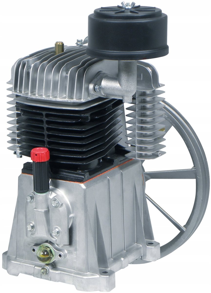Kompresor olejowy tłokowy z przekładnią 200l 11 bar 4 kW 640l/min Nuair - Sklep Czemar