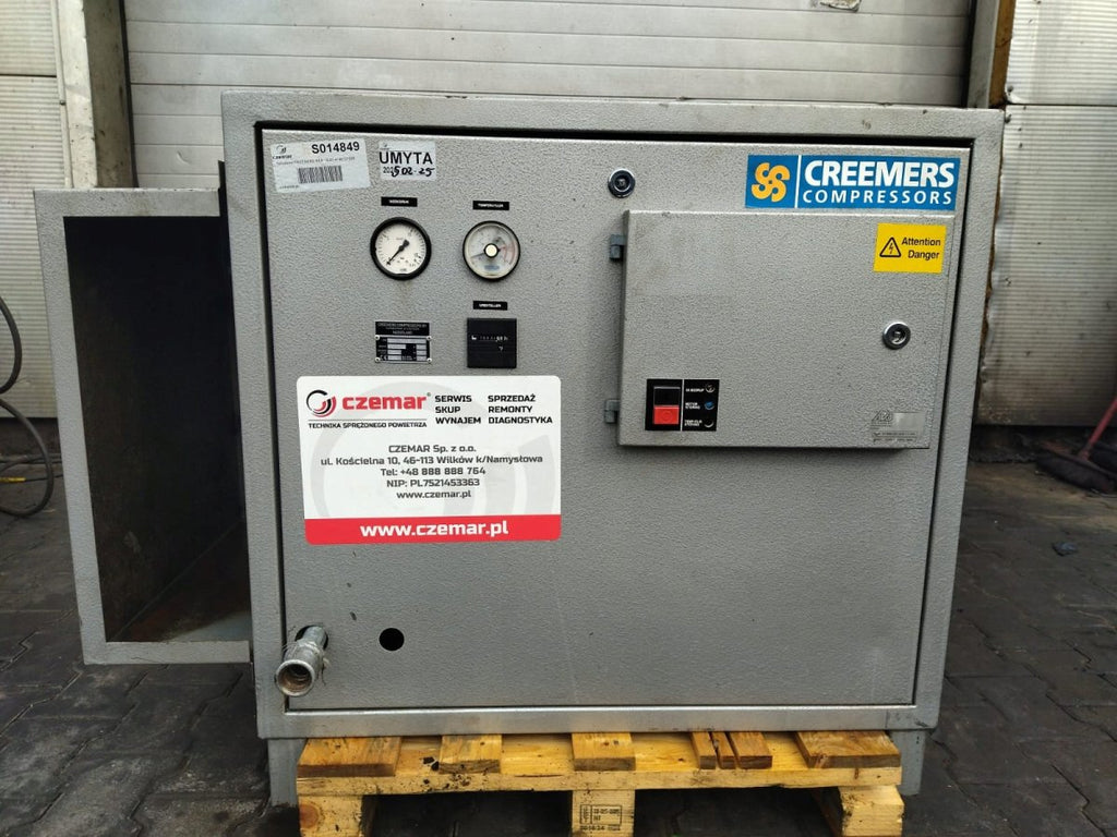 Kompresor Śrubowy 15kW 1,44m³/min 13 bar CREEMERS RCN 15 - 61 - Sklep Czemar