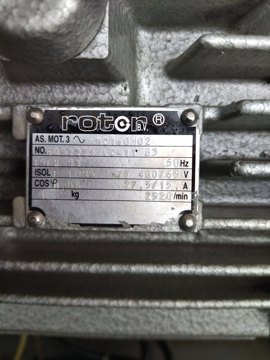 Kompresor Śrubowy 15kW 1,44m³/min 13 bar CREEMERS RCN 15 - 61 - Sklep Czemar