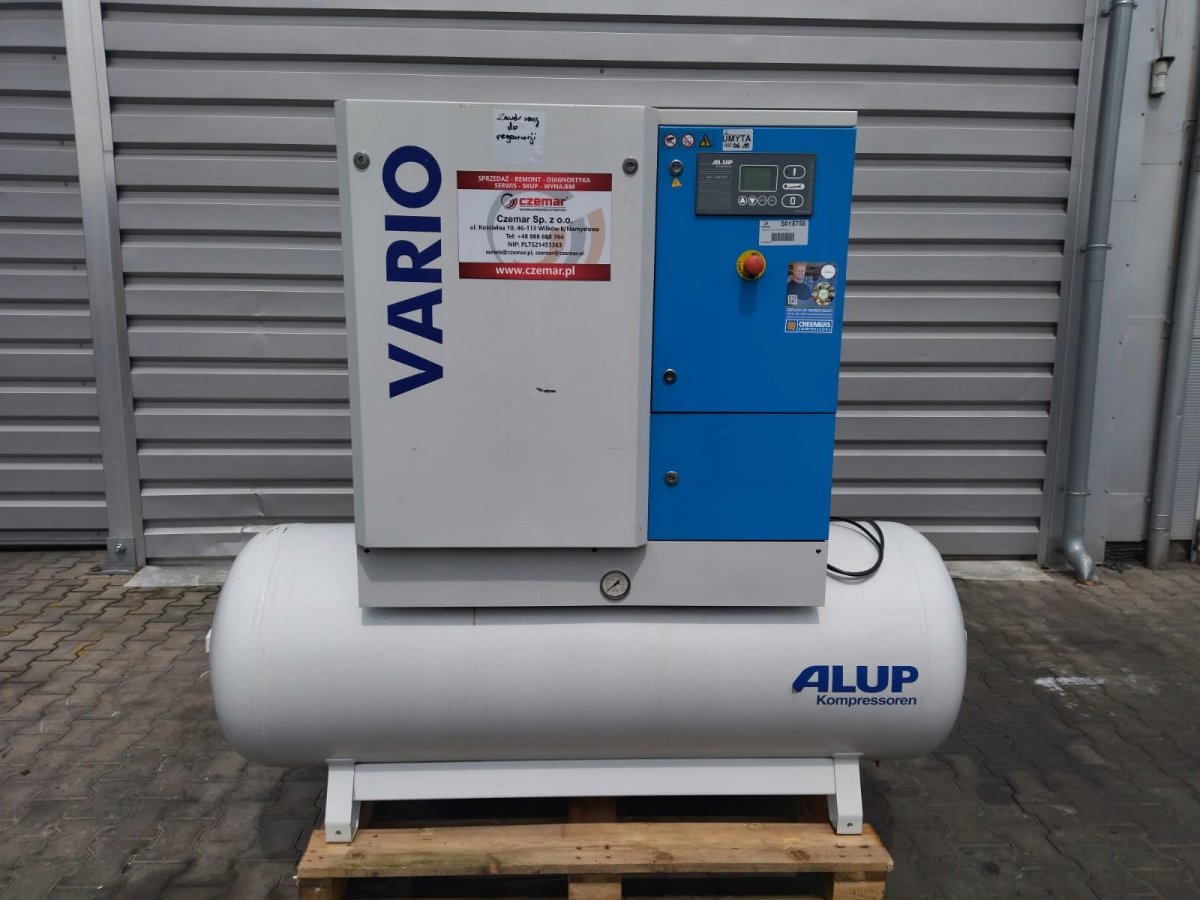 sprężarka śrubowa ALUP VARIO TR7.5 500L 1,04 m3/min 7,5 kW - Sklep Czemar