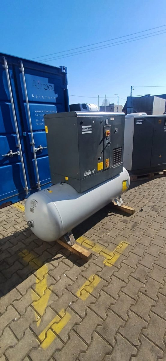 kompresor śrubowy 5,5 kW 500L z osuszaczem GX5FF - Sklep Czemar