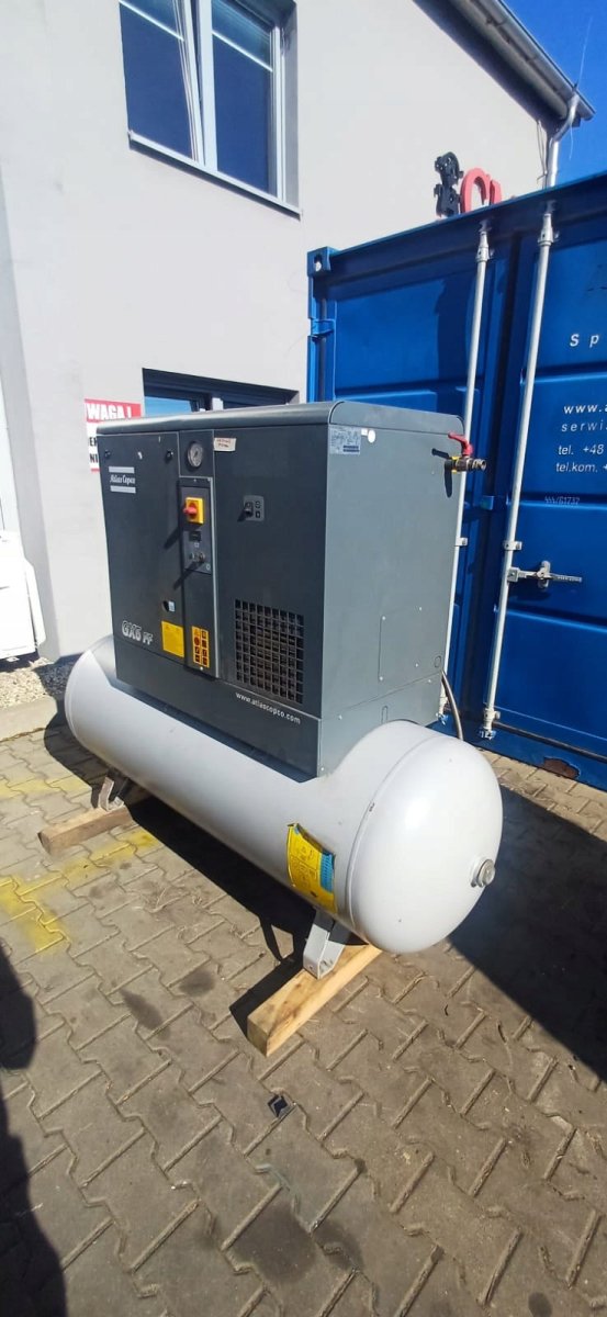 kompresor śrubowy 5,5 kW 500L z osuszaczem GX5FF - Sklep Czemar