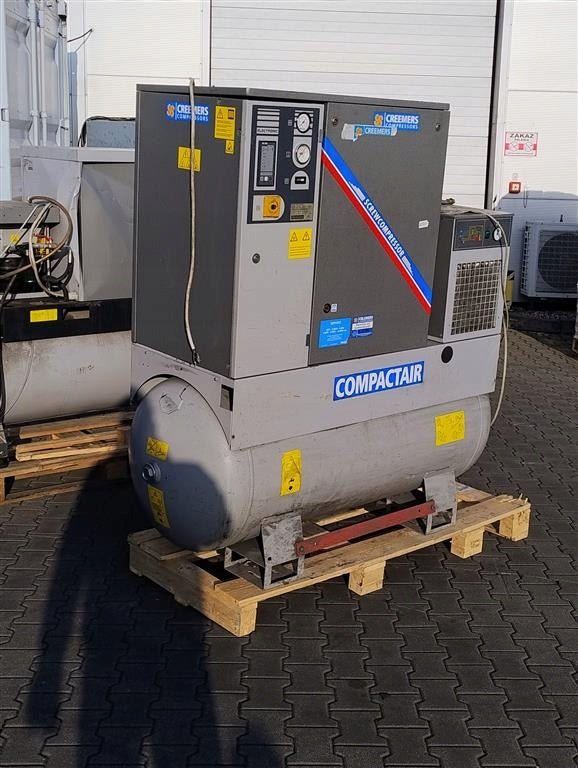 kompresor śrubowy CREEMERS RCB7.5 500L 7,5 kW 1 m3/min 10 bar - Sklep Czemar