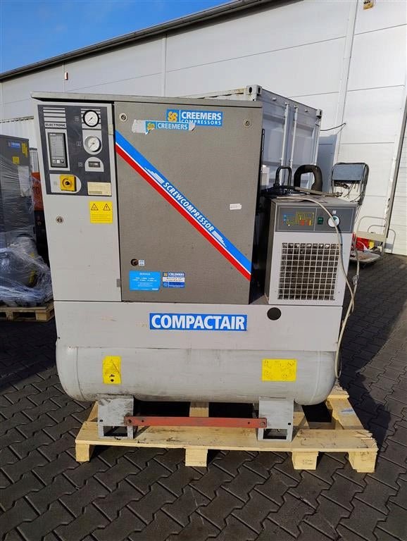 kompresor śrubowy CREEMERS RCB7.5 500L 7,5 kW 1 m3/min 10 bar - Sklep Czemar