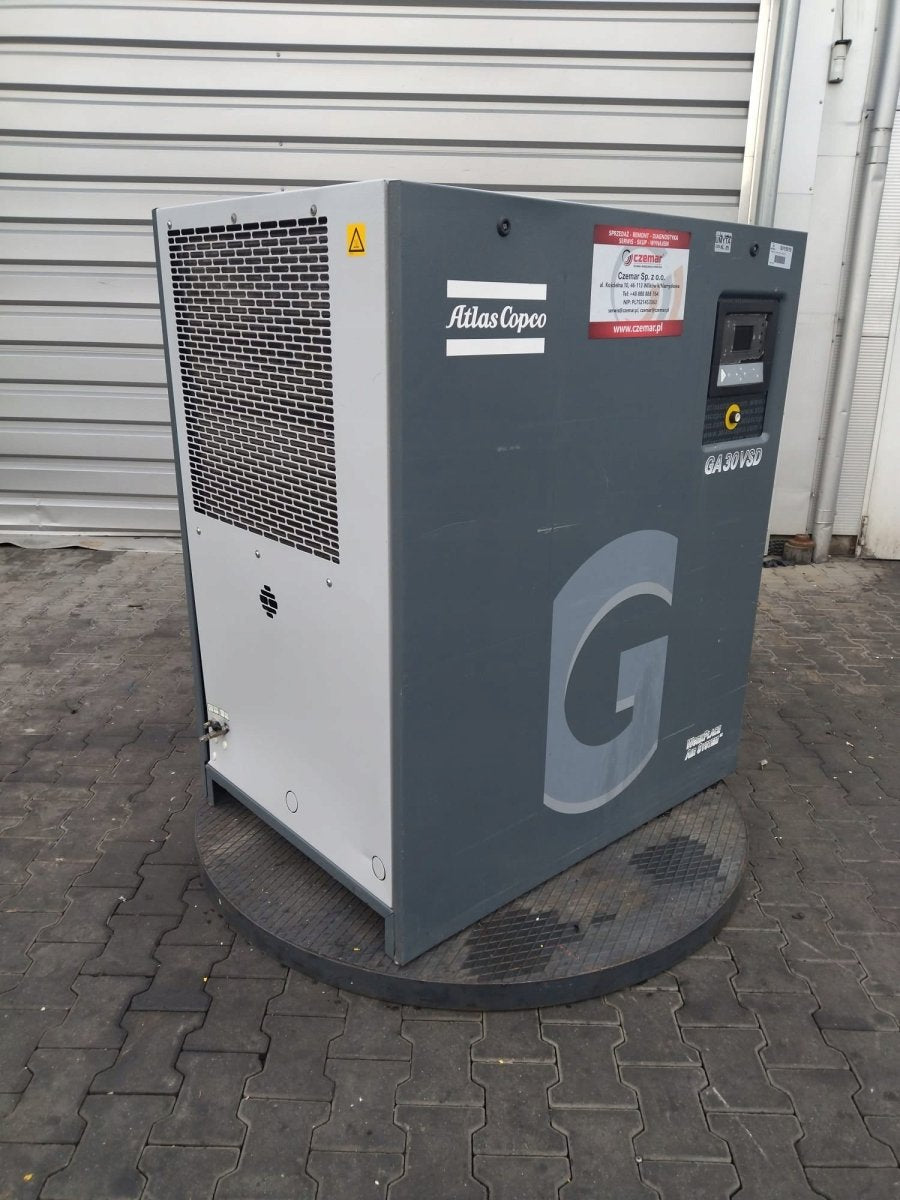 kompresor srubowy atlas copco ga30vsd 30kw 5.58m3 min 13bar 400v - Sklep Czemar