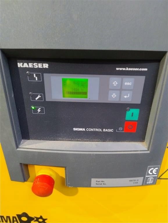 Kompresor Śrubowy KAESER SM12 7,5kW 1200L/min 8 bar 2007r - Sklep Czemar