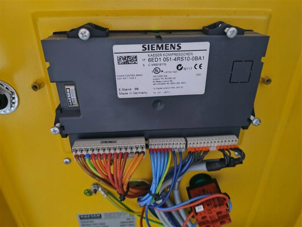 Kompresor Śrubowy KAESER SM12 7,5kW 1200L/min 8 bar 2007r - Sklep Czemar