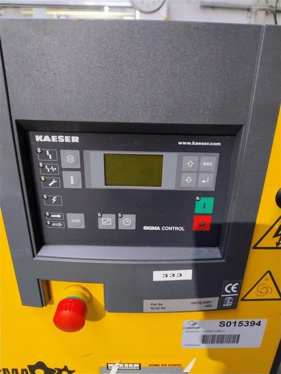 Kompresor Śrubowy KAESER SM9 5,5kW 0,9m3/min 8 bar 2009r - Sklep Czemar