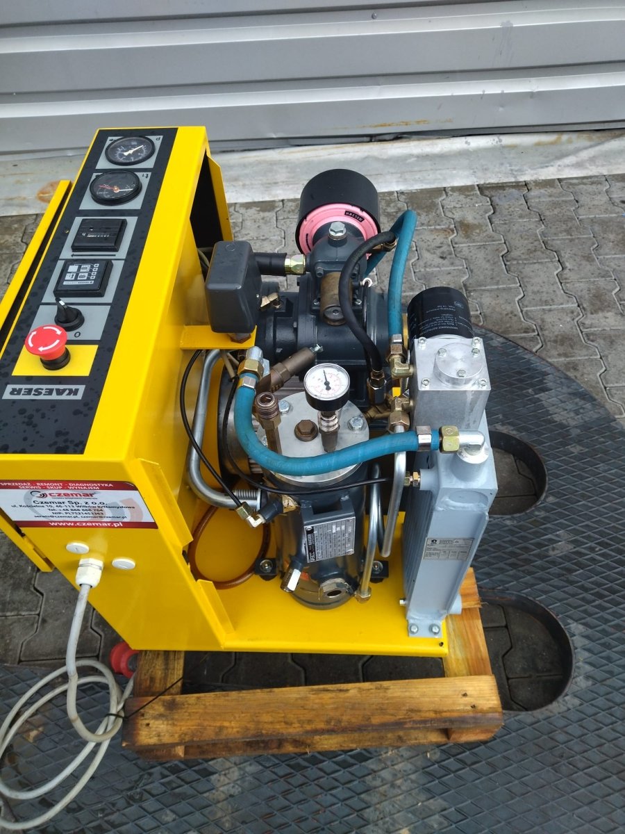 kompresor srubowy kaeser sx6 4kw 0.44m3 min 10bar 400v - Sklep Czemar