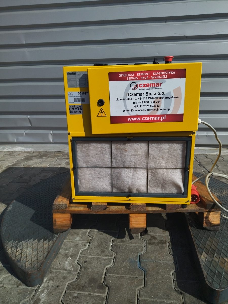 kompresor srubowy kaeser sx6 4kw 0.44m3 min 10bar 400v - Sklep Czemar