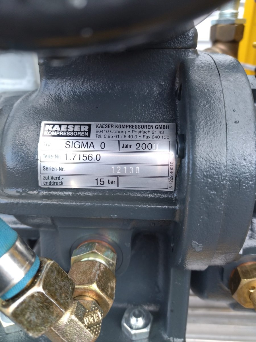 kompresor srubowy kaeser sx6 4kw 0.44m3 min 10bar 400v - Sklep Czemar