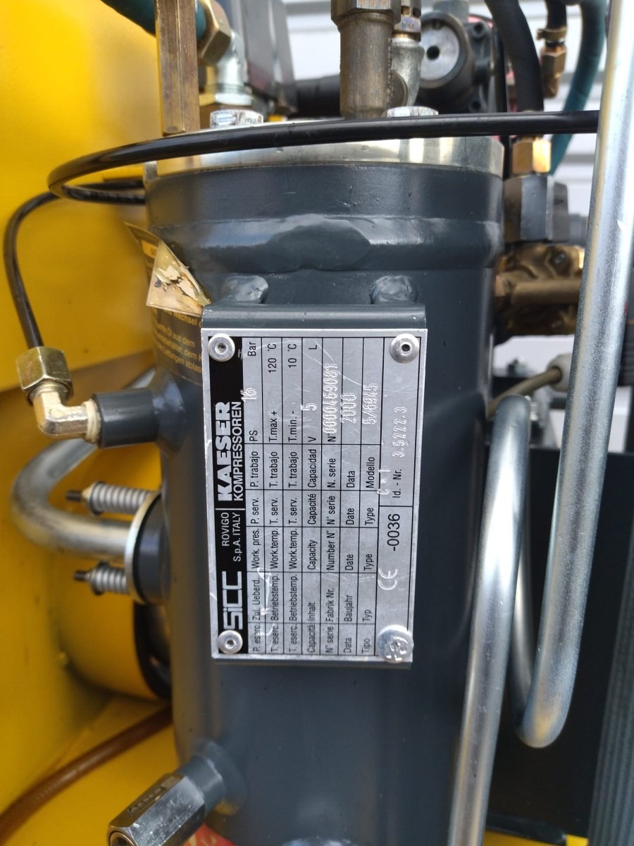 kompresor srubowy kaeser sx6 4kw 0.44m3 min 10bar 400v - Sklep Czemar