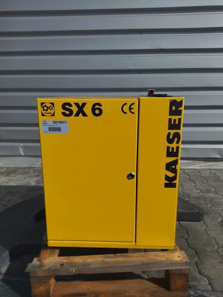 kompresor srubowy kaeser sx6 4kw 0.44m3 min 10bar 400v - Sklep Czemar