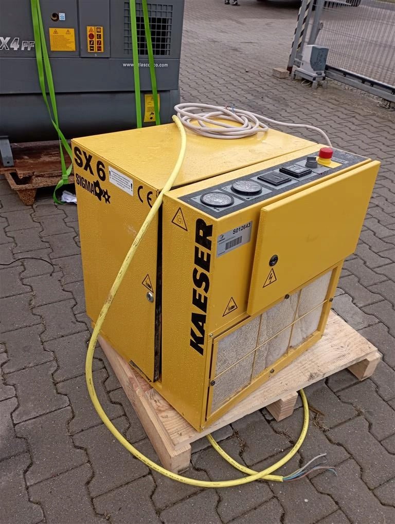Kompresor Śrubowy KAESER SX6 4kW 0,75m3/min 7,5 bar - Sklep Czemar