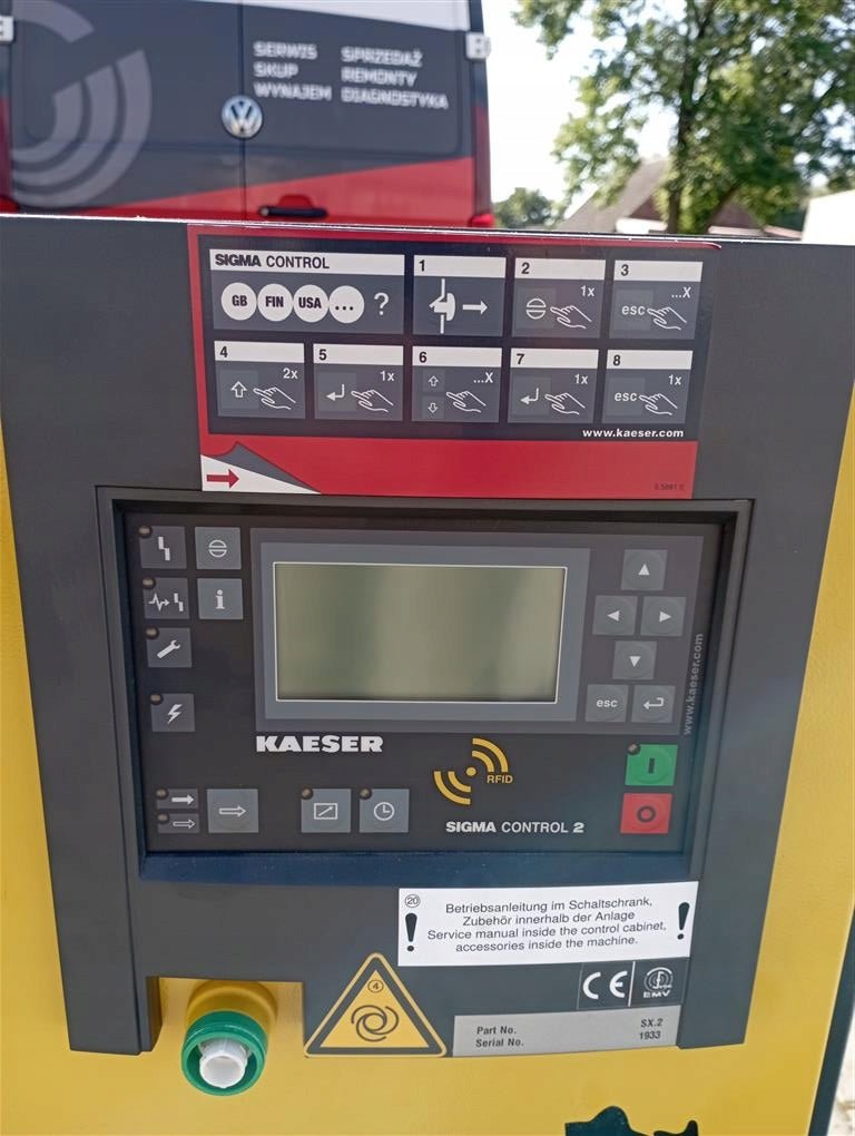 kompresor srubowy kaeser sx6t 4kw 027m3 min 8bar - Sklep Czemar