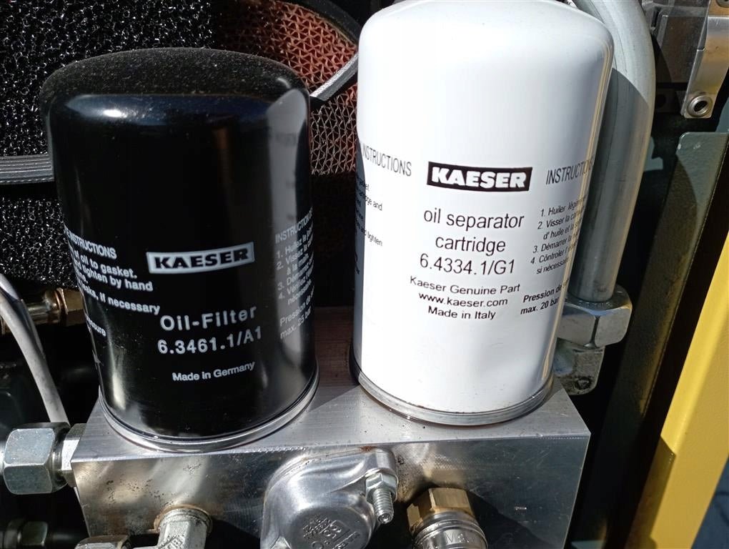 kompresor srubowy kaeser sx6t 4kw 027m3 min 8bar - Sklep Czemar