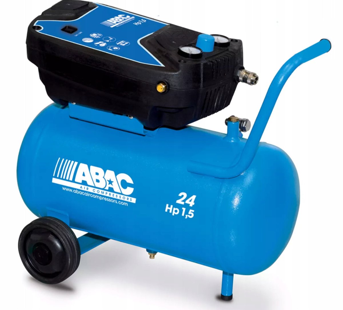 kompresor tłokowy ABAC 200 l/min 8 bar 230V - Sklep Czemar