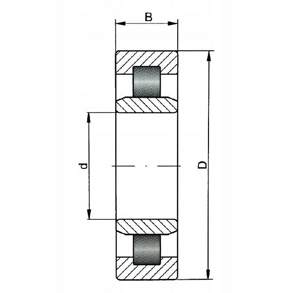 Łożysko walcowe FAG NU 204 ETVP2 - Sklep Czemar