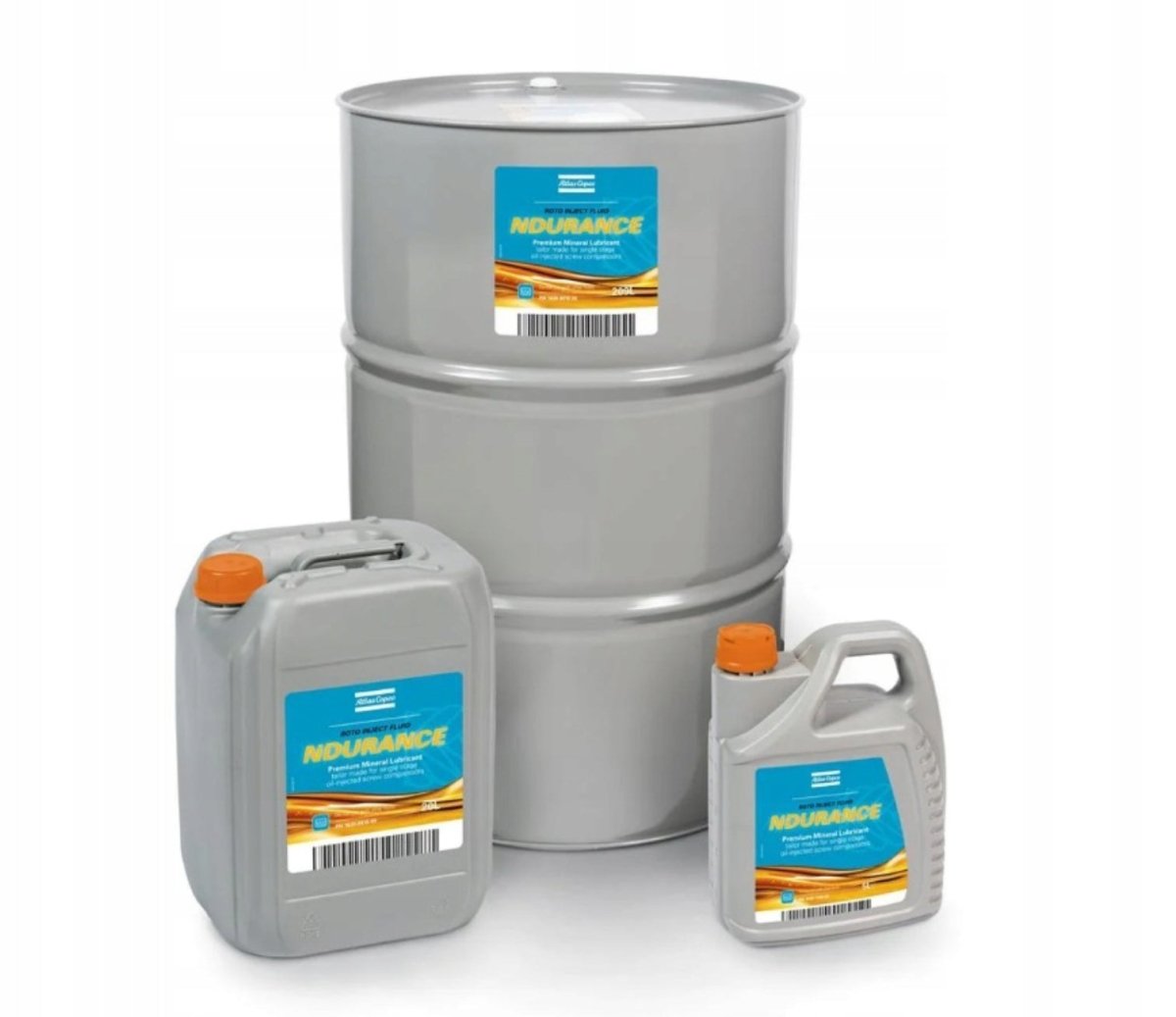 Olej do sprężarek Atlas Copco GA GX Roto Inject Fluid NDURANCE 1630114600 - Sklep Czemar