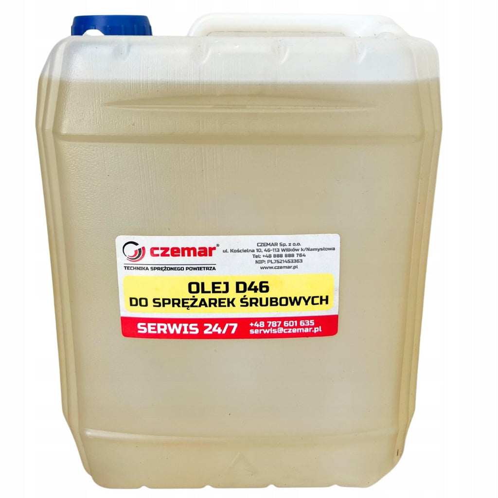 Olej Do Sprężarek Śrubowych Shell Corena S3 R46 5L Mineralny Oryginał - Sklep Czemar