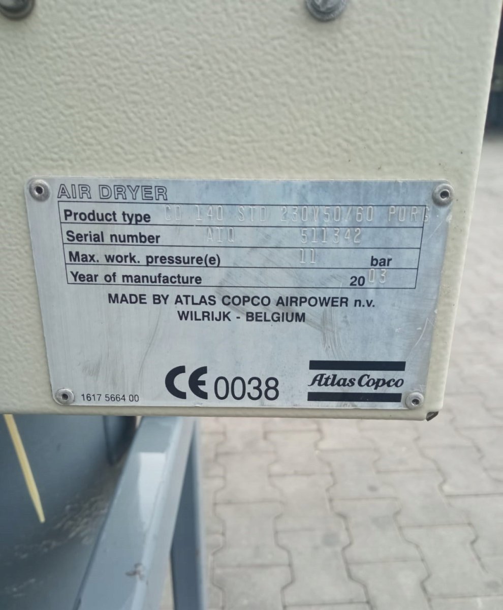 osuszacz adsorpcyjny Atlas Copco CD140 - Sklep Czemar