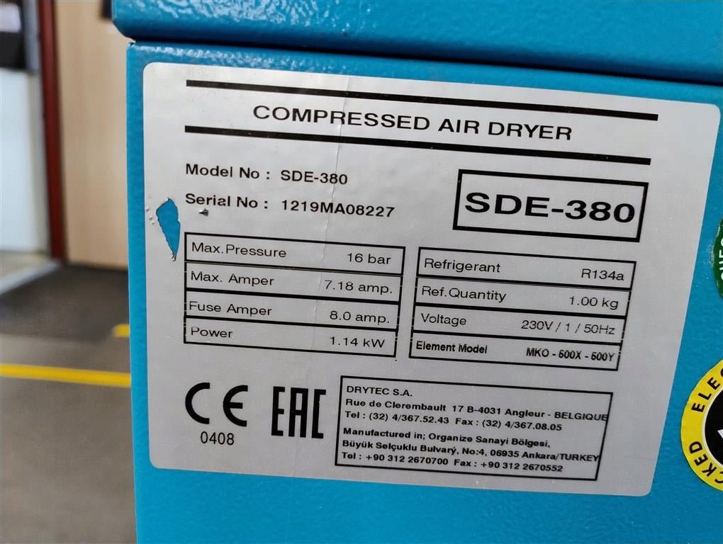 osuszacz ziębniczy 6300 l/min - Sklep Czemar