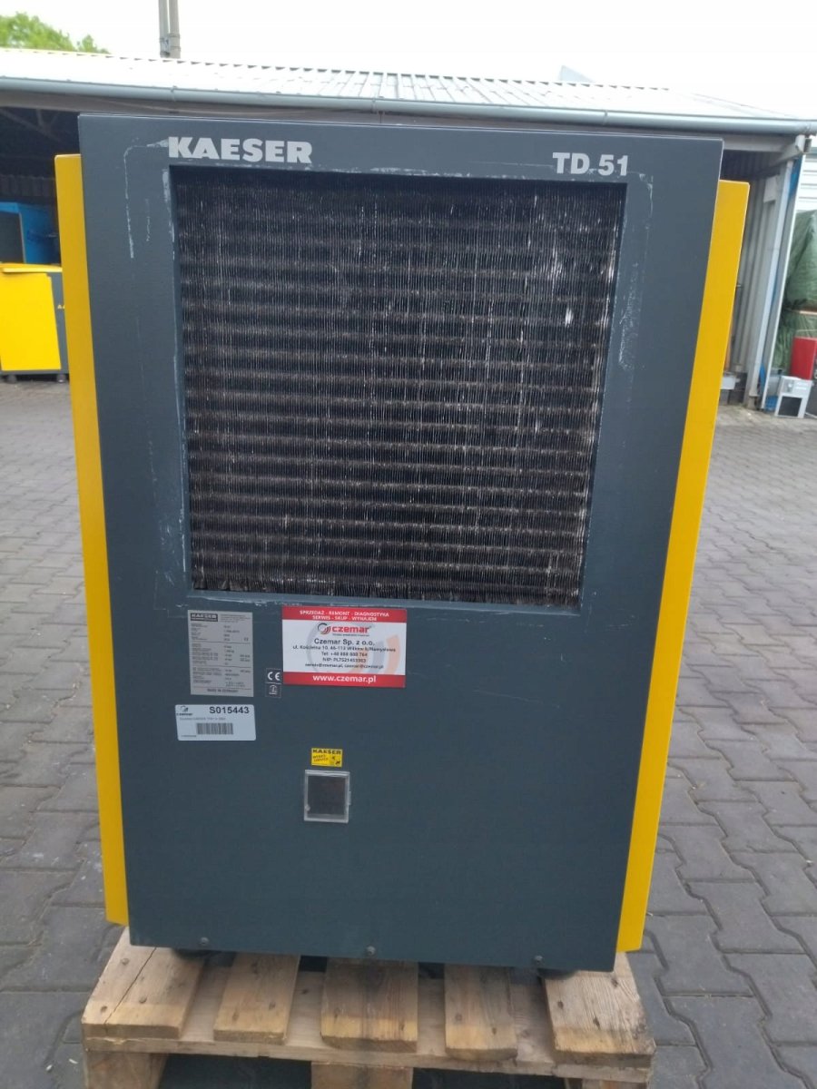 Osuszacz ziębniczy KAESER TD51 5650L/min 16 bar 0,97kW 2012r - Sklep Czemar