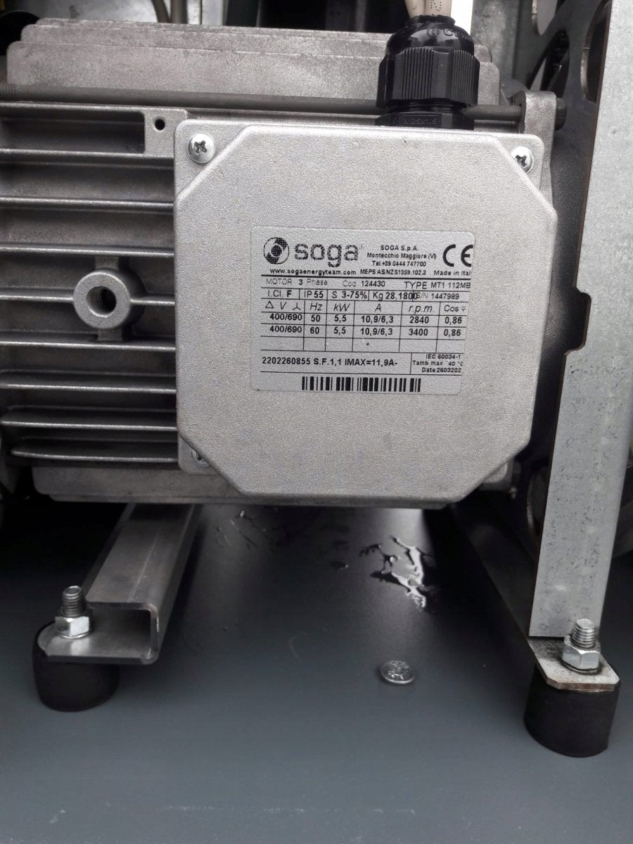 Sprężarka ATLAS COPCO GX5FF 5,5kW 0,6m3/min wbud.osuszacz, zbiornik 200L - Sklep Czemar
