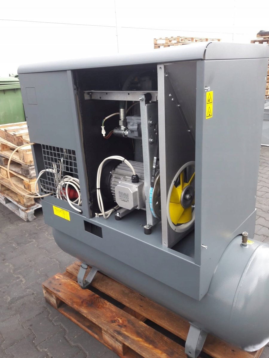 Sprężarka ATLAS COPCO GX5FF 5,5kW 0,6m3/min wbud.osuszacz, zbiornik 200L - Sklep Czemar