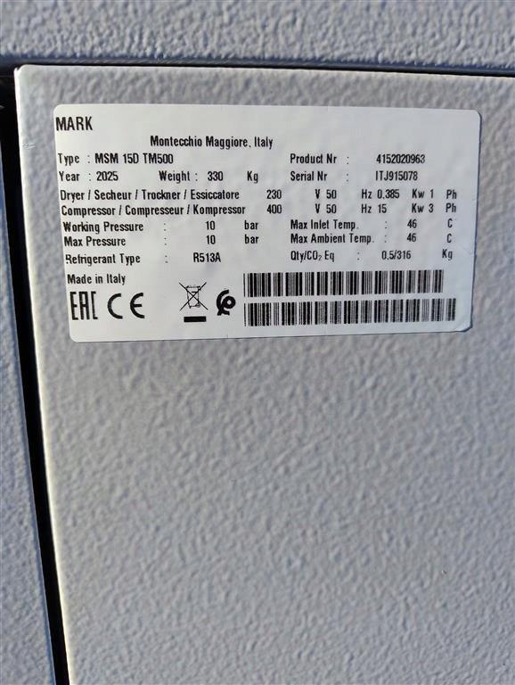 sprężarka 15 kW z osuszaczem - Sklep Czemar