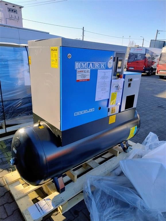 Sprężarka MARK MSM5.5D 5,5kW 0,7m3/min 10 bar wbud.osuszacz, zbiornik 500L - Sklep Czemar