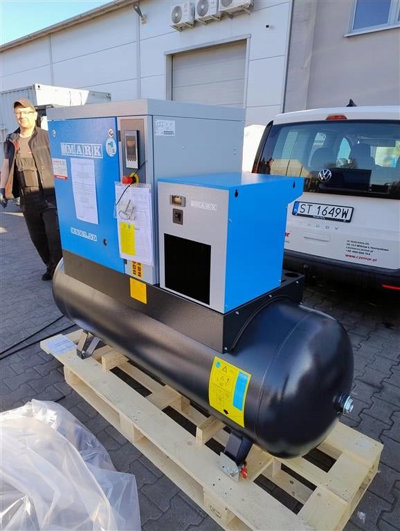 kompresor srubowy 7.5kw 1m3 min 10bar 400v - Sklep Czemar