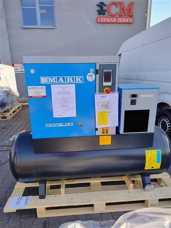 kompresor srubowy 7.5kw 1m3 min 10bar 400v - Sklep Czemar