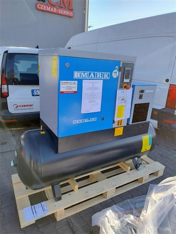 kompresor srubowy 7.5kw 1m3 min 10bar 400v - Sklep Czemar
