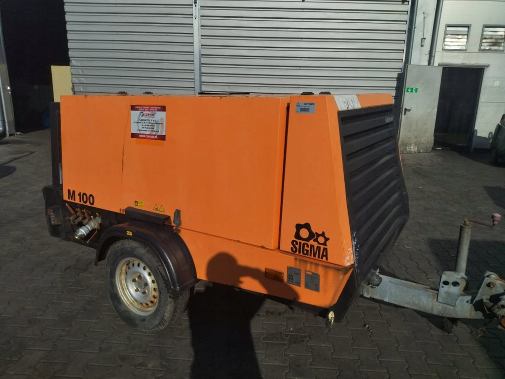 kompresor spalinowy kaeser m100 70kw 7bar mobilny - Sklep Czemar