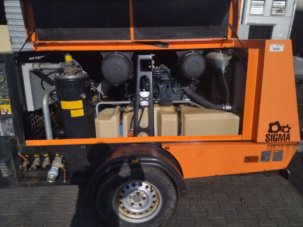 kompresor spalinowy kaeser m100 70kw 7bar mobilny - Sklep Czemar