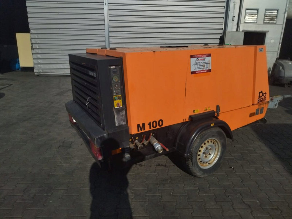 kompresor spalinowy kaeser m100 70kw 7bar mobilny - Sklep Czemar