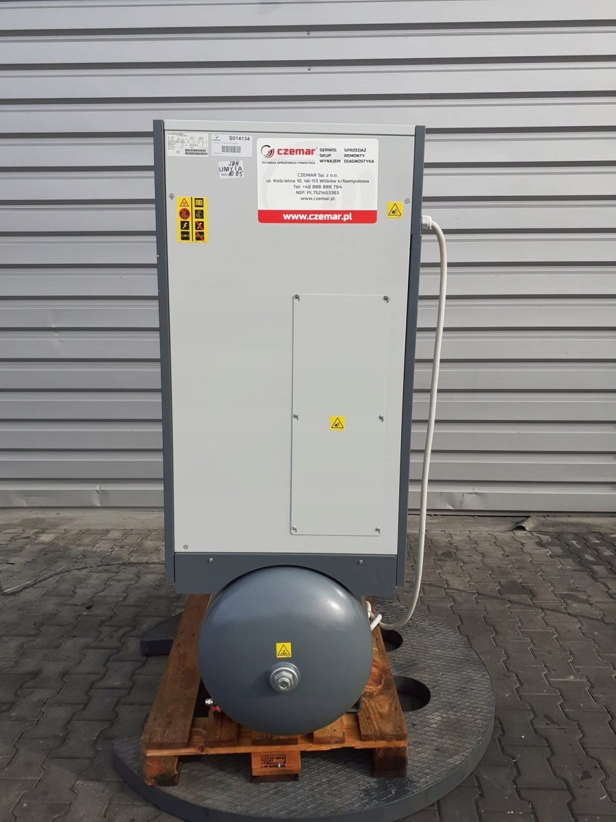 sprężarka śrubowa 5,5 kW z osuszaczem - Sklep Czemar