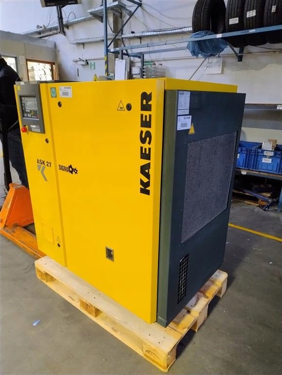 Sprężarka śrubowa KAESER ASK27 15kW, 2,35m3/min, 11 Bar, 2013r - Sklep Czemar