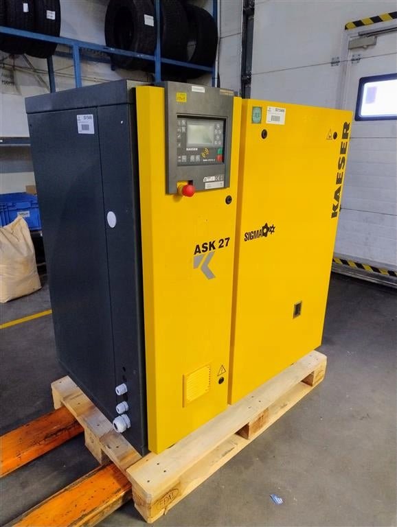 Sprężarka śrubowa KAESER ASK27 15kW, 2,35m3/min, 11 Bar, 2013r - Sklep Czemar