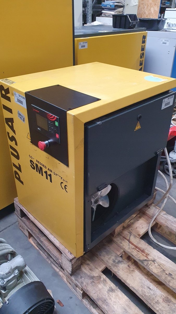 Sprężarka śrubowa KAESER SM11 7,5kW 0,75m³/min 10 bar - sprawna - Sklep Czemar