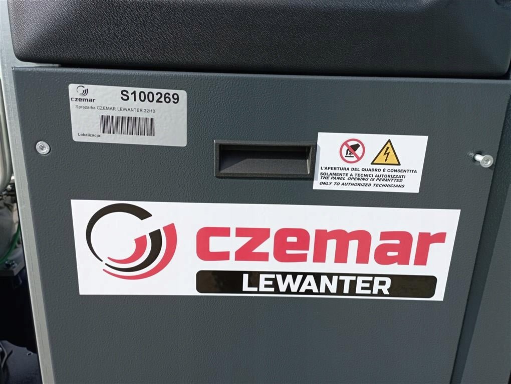 Sprężarka śrubowa kompresor CZEMAR LEWANTER 22/10 22kW 3.0m³/min 10 Bar - Sklep Czemar