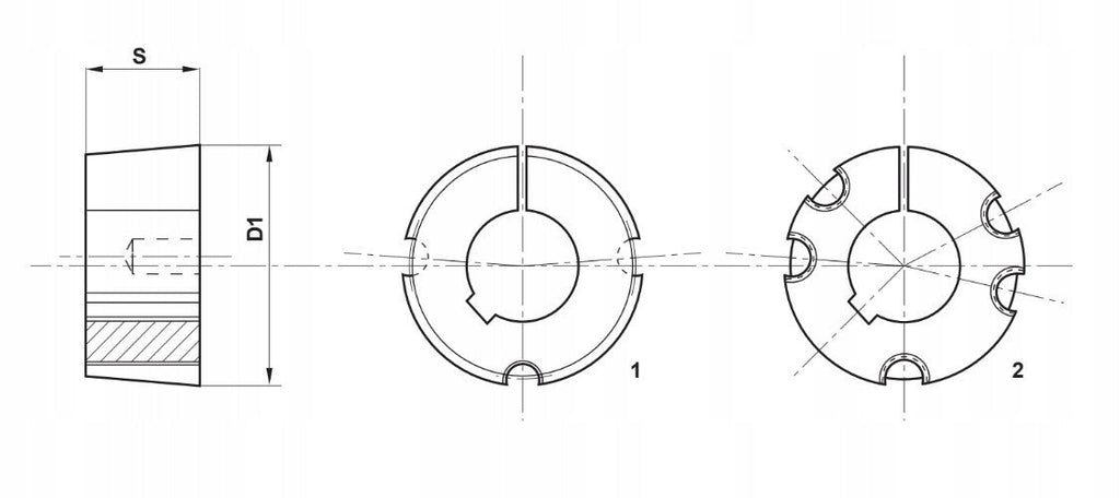 tuleja Taper Lock 1610-35 35 mm - Sklep Czemar