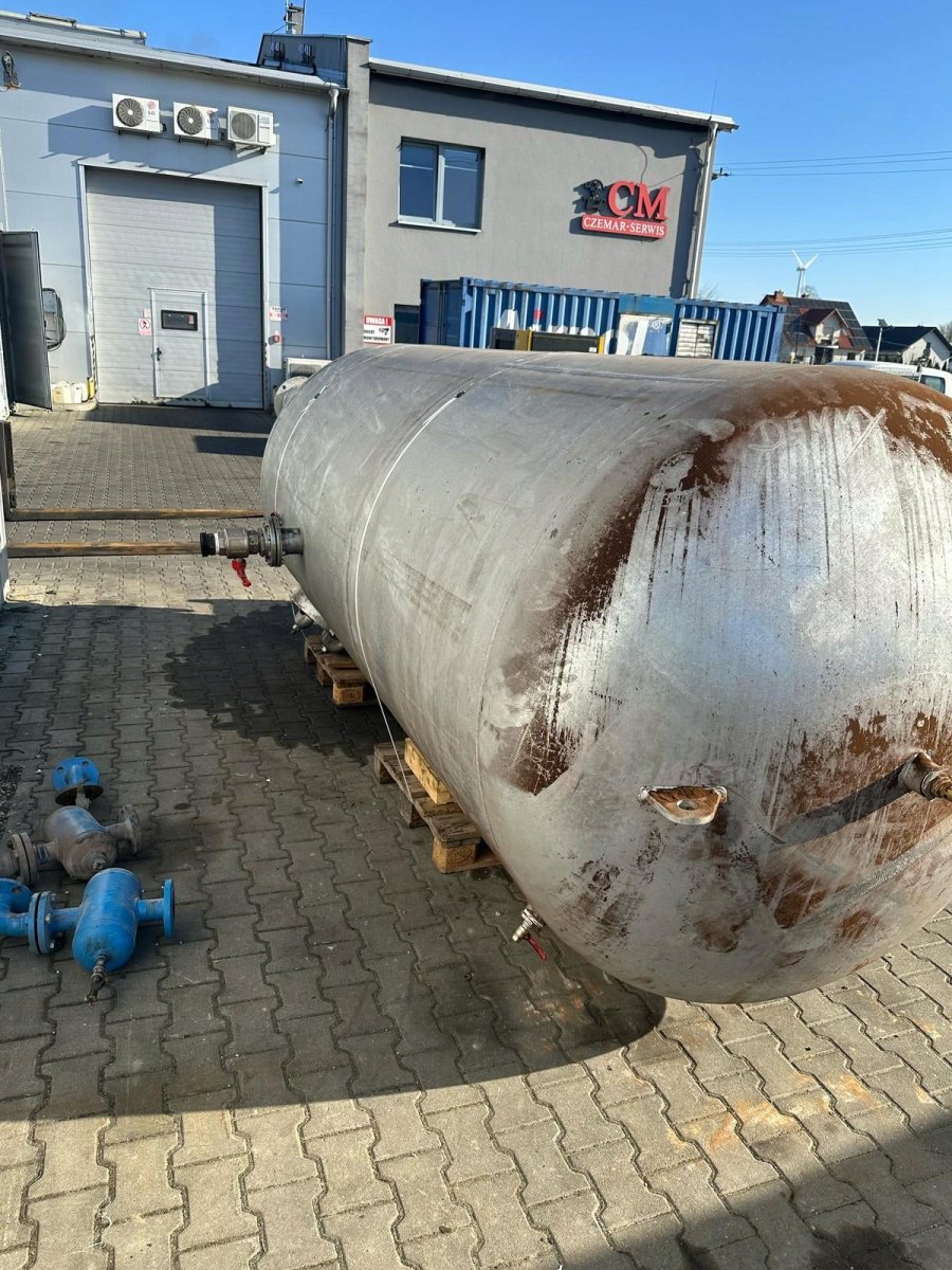 Zbiornik ciśnieniowy MABE 8000 L 2022 rok 16bar używany SPRĘŻONE POWIETRZE - Sklep Czemar