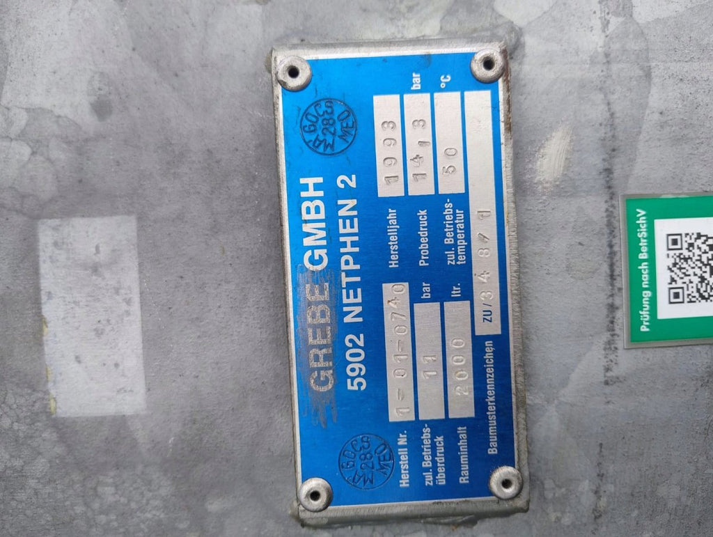 zbiornik ciśnieniowy 2000 l - Sklep Czemar