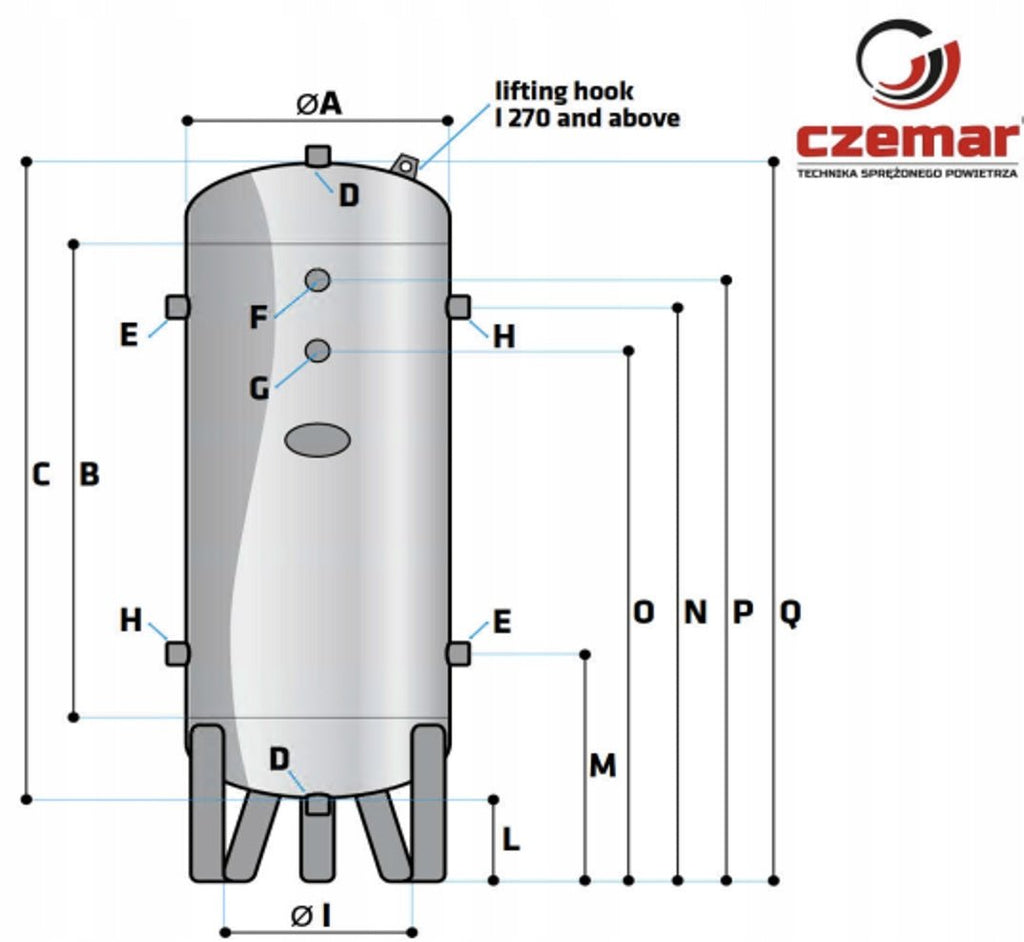 zbiornik ciśnieniowy 500 l - Sklep Czemar